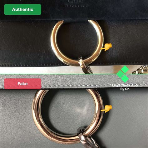 borsa chloe faye autentica vs fake